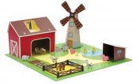 Игровой набор с игровым полем "Ферма с животными"
