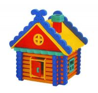 Конструктор мягкий "Деревенская избушка"