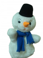 Перчаточная кукла "Снеговик"