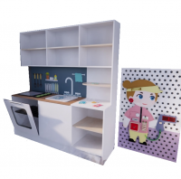 Дидактическая стенка «Комбинат бытовых услуг»