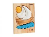 Пазл-картинка "Кораблик"