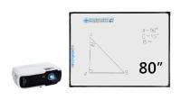 Интерактивный комплект 80" Эконом