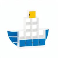Стенка для игрушек Кораблик 3