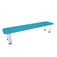 Скамейка на металлических ножках (1350х250х220 мм), МДФ