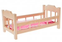 Кроватка для кукол деревянная № 14